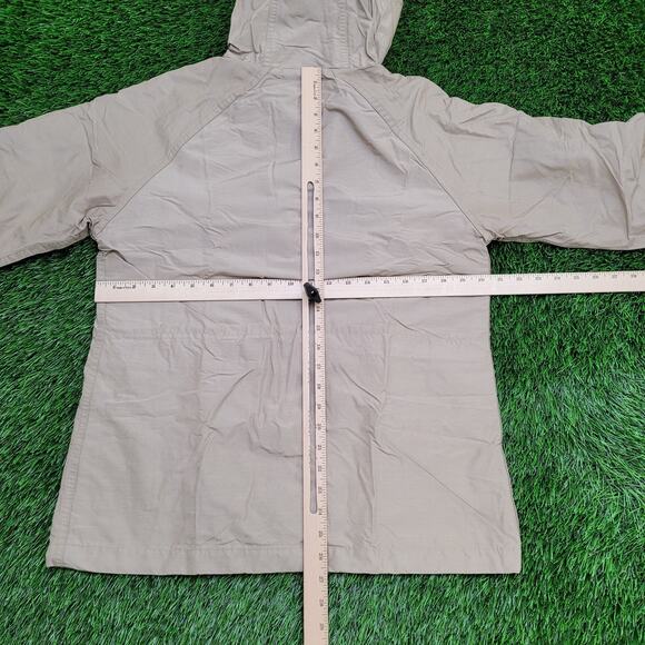 Vintage 90s Woolrich Parka Coat Jacket Women M/L 20x27 Beige - Picture 4 of 14